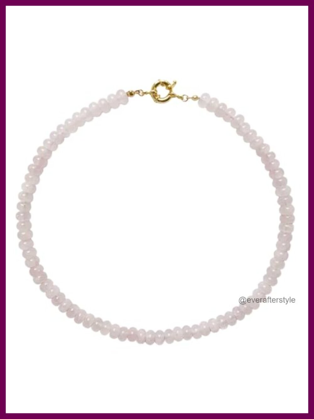 Natural Gemstone Choker Necklace, 18K Gold Plated Boho Handmade Women